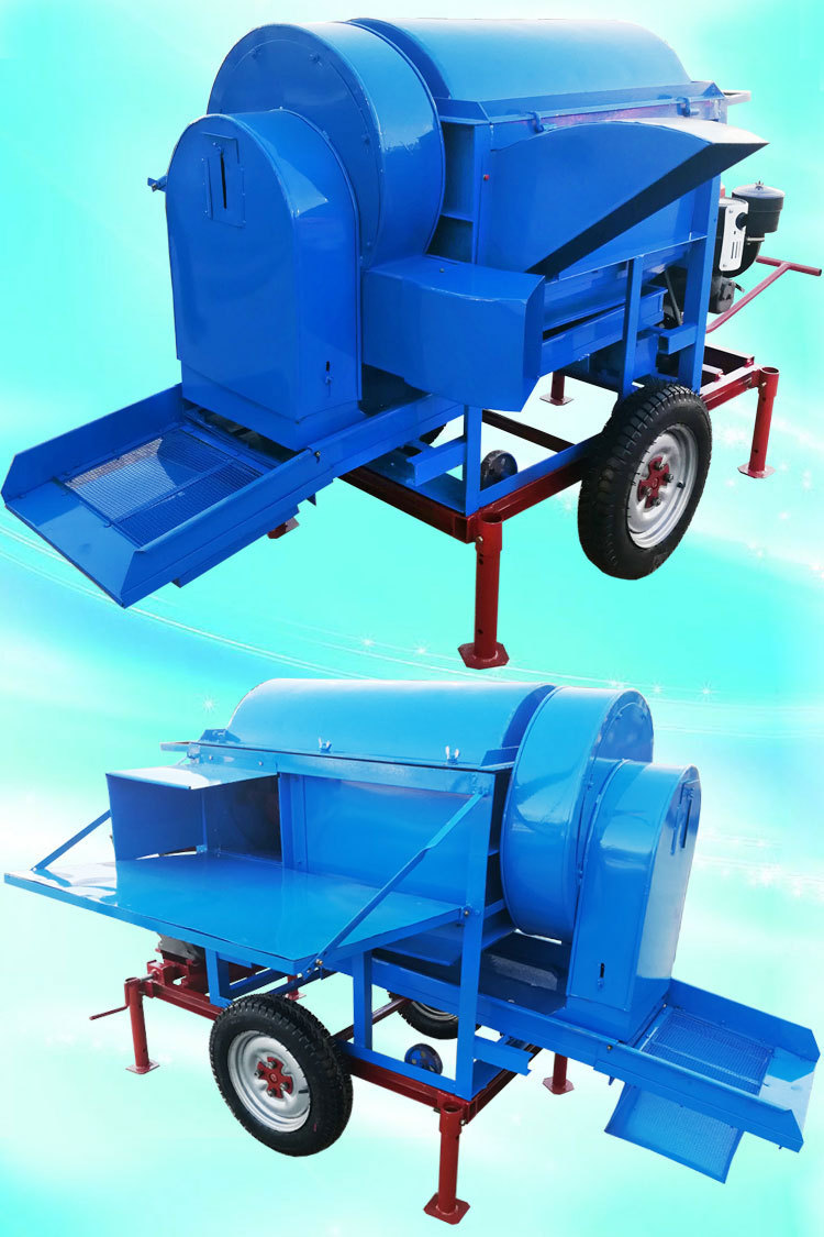 新型稻麦脱粒机厂家直发 多打谷子机 柴油机大豆 高粱打粒机