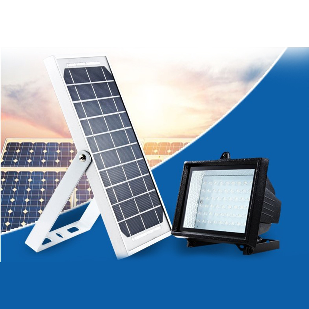 64led太阳能灯 路灯 户外景观庭院灯 广告牌灯 家用壁灯投光灯