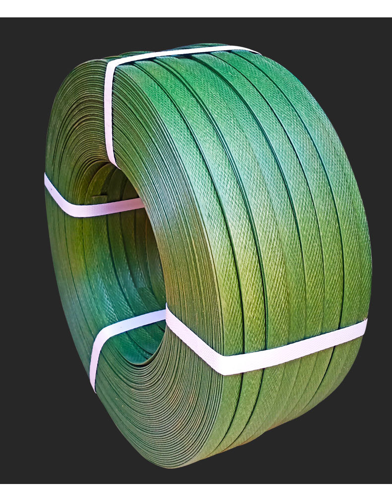 军绿色彩膜打包带手工带彩带捆扎带手动打包带净重10公斤现货批发