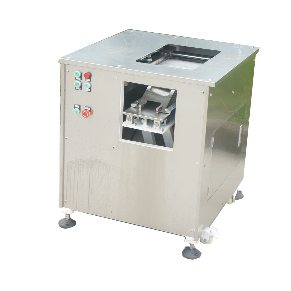 厂家供应食品级不锈钢鱼片牛肚腊肠斜切片机三文鱼鲤鱼斜切鱼片机