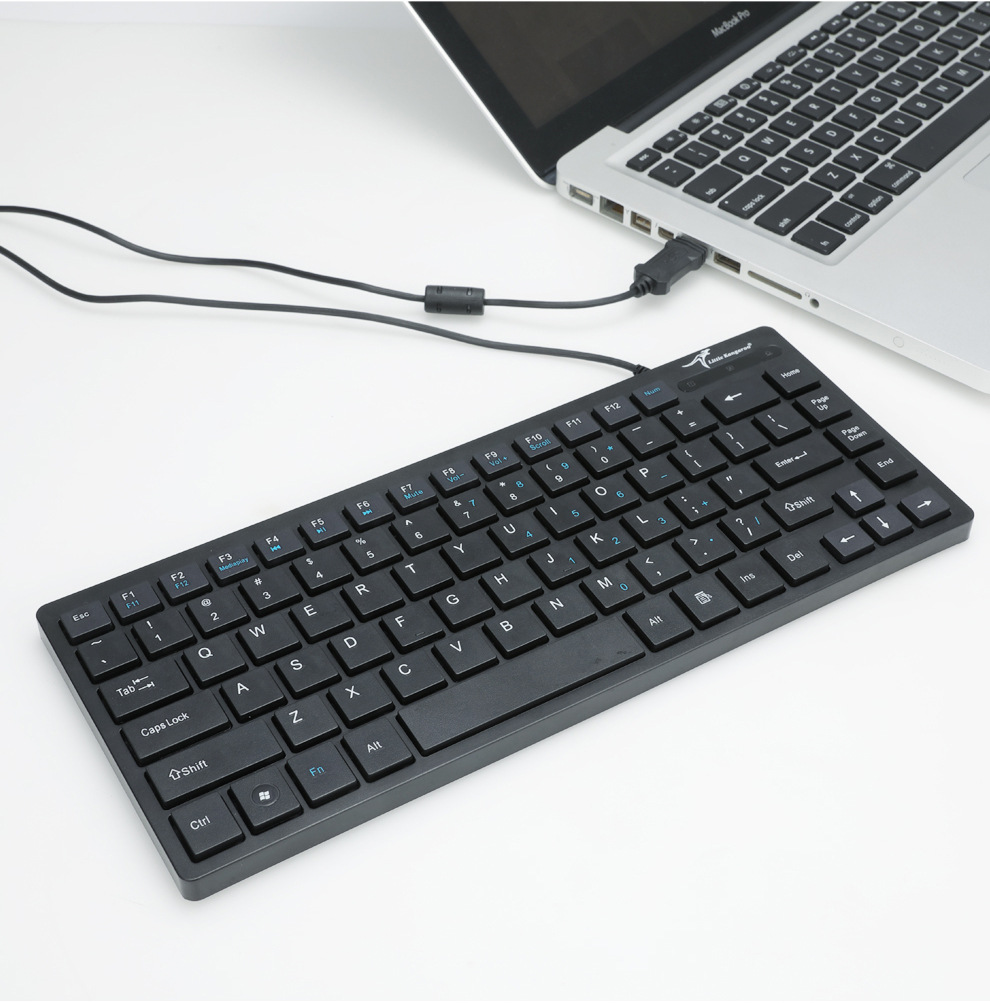 小袋鼠ds-9815 笔记本工业数控机柜工控机床房设备专用小键盘