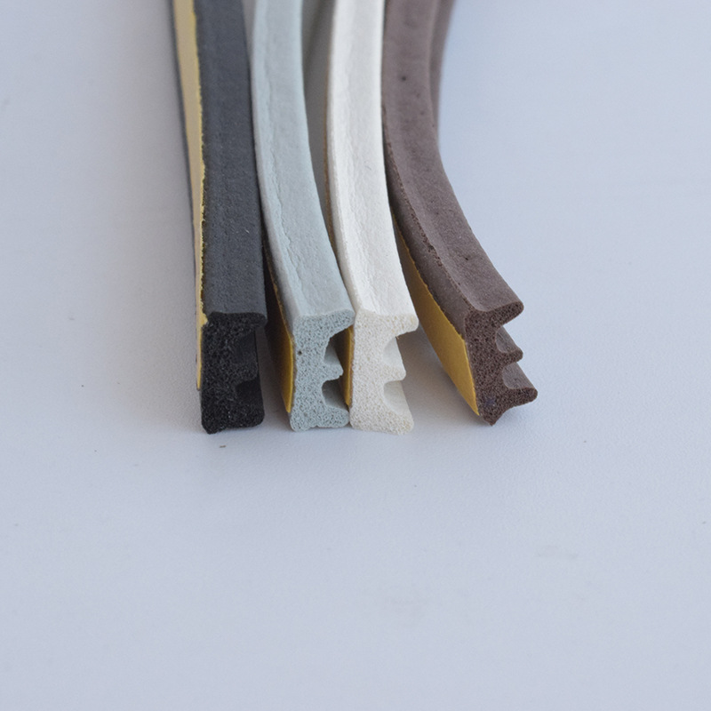 纱窗压条p型门窗自粘型密封条窗户缝防风 铝合金玻璃防盗门窗条