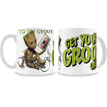 groot mug 树人咖啡杯 西班牙语订制马克杯 礼物水杯