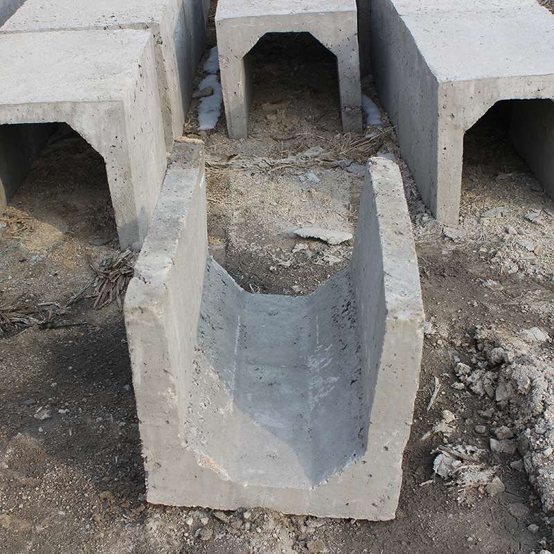 u型污水排水管道钢筋混凝土下水道排水沟现货直供