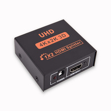 厂家直销 HDMI分配器一分二 4K hdmi分配器一进二出 视频分屏器3D