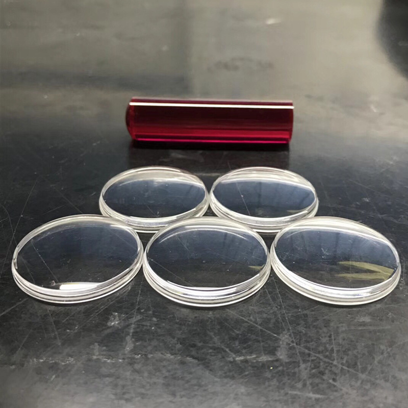 石英玻璃窗口片 无放大拱形 球面 放大窗表玻璃镜面单卜16~40mm