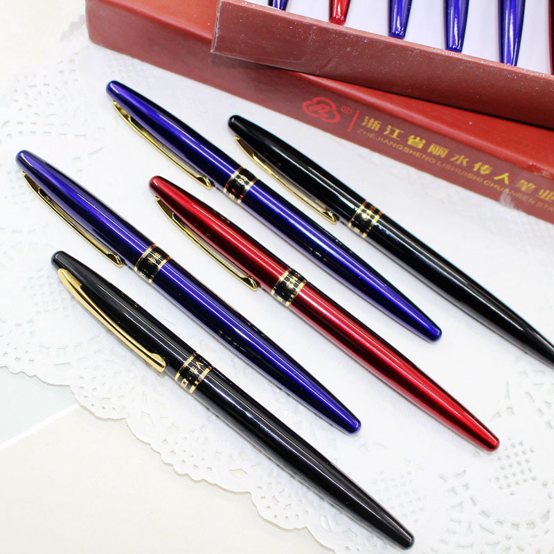 传人钢笔793金属钢笔 学生书法钢笔彩色钢笔活塞上墨