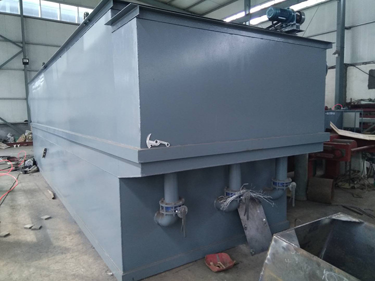 混凝气浮一体机气浮除油设备平流式溶气气浮可靠浮渣分离yw30