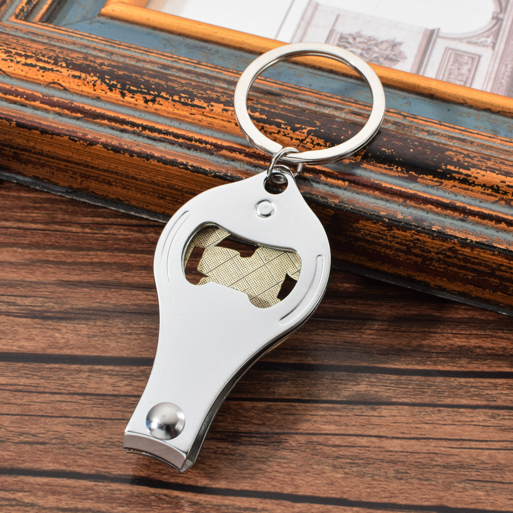 意大利旅游纪念品罗马标志性建筑斗兽场指甲钳钥匙扣锌合金钥匙链