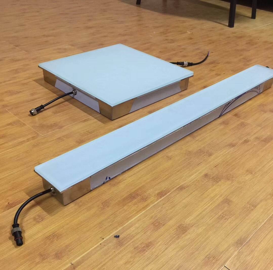 定制任意尺寸方形条形地砖灯不锈钢地砖灯led地砖灯led发光砖