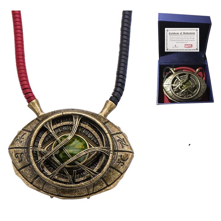 现货漫威复仇者联盟奇异博士时间宝石阿戈摩托之眼项链饰品