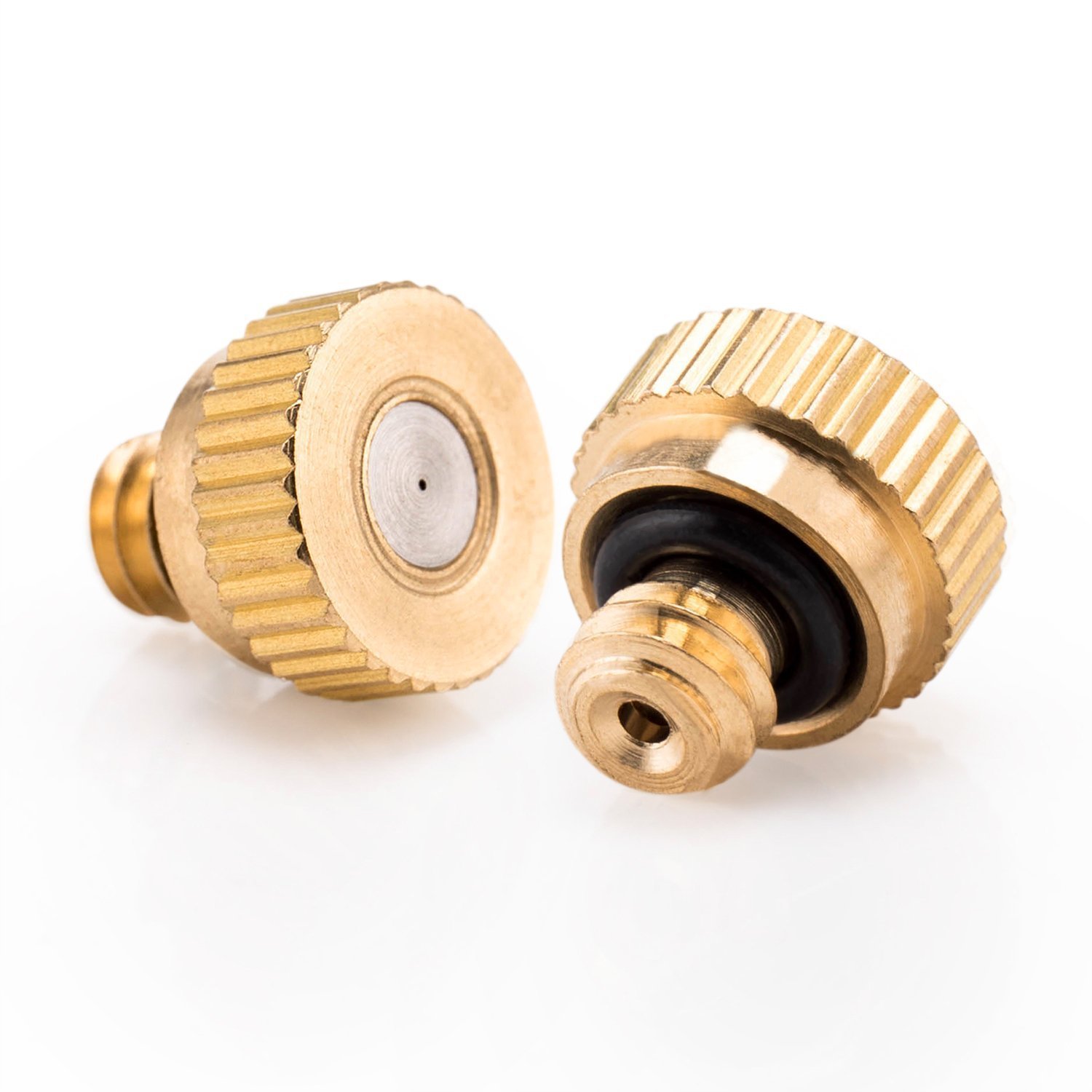 海景低压细水雾喷嘴雾化喷头 黄铜喷雾喷头造景喷头雾状水喷嘴