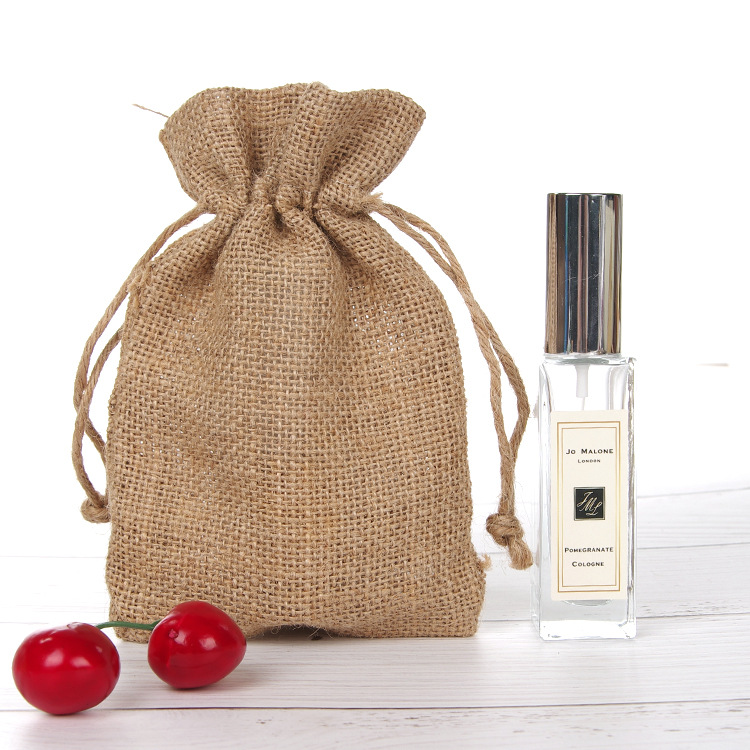 厂家直销定做麻布袋 空白粗麻小布袋 中草药香薰袋 免费设计印刷