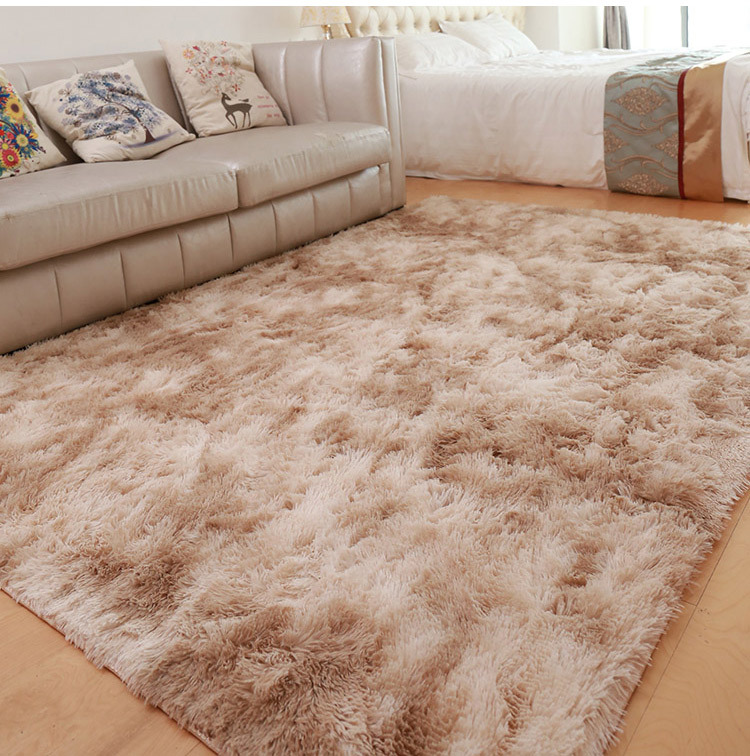 Processing Custom Tie-Dyed Gradient Carpet Home Living Room Sofa Table Carpet Bedroom Tatami Broadloom Carpet Floor Mat