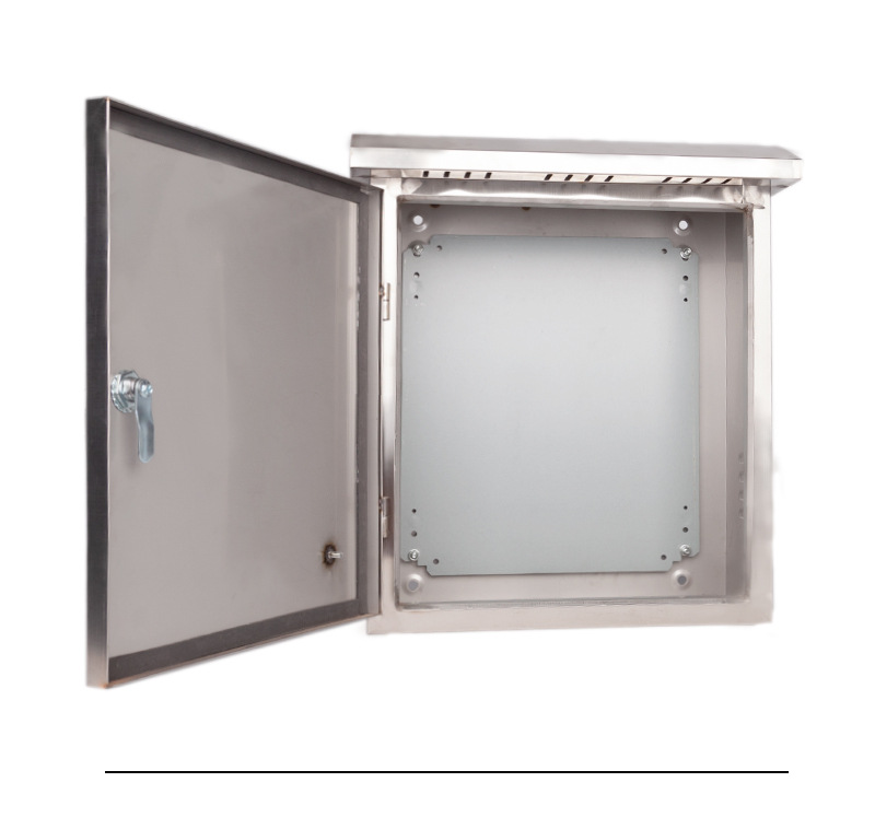 201/304电表箱不锈钢明装配电箱户外监控抱箍防雨防水控制箱