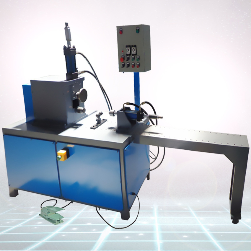 厂家直销凹凸波浪纹螺纹机液压油管端口压牙机