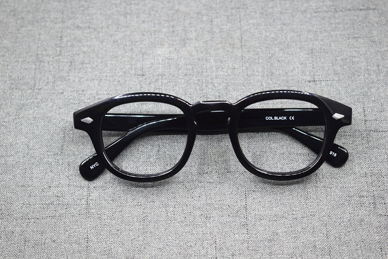 强尼戴普余文乐眼镜方大同潮人男女复古板材全框圆框近视眼镜架