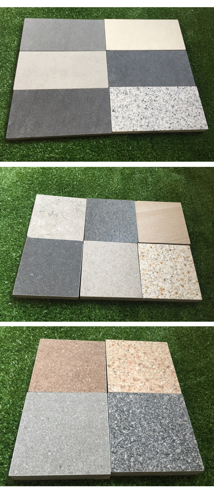 户外仿花岗岩2cm仿古砖600x600通体砖别墅广场耐磨砖花园车库地砖