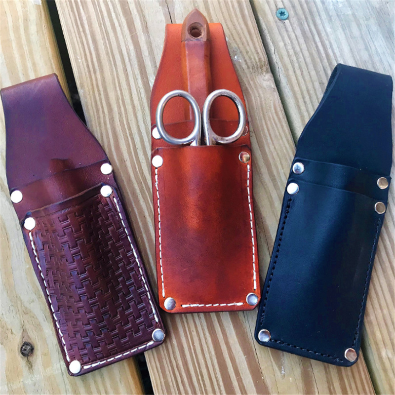 创意皮革修枝剪刀套 果枝剪刀套 rtx剪刀套 近正剪刀套厂家定制-阿里
