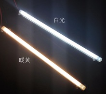 冷藏展示柜led灯管 220v超亮照明防水冰柜箱冷库点菜硬灯条洗车房