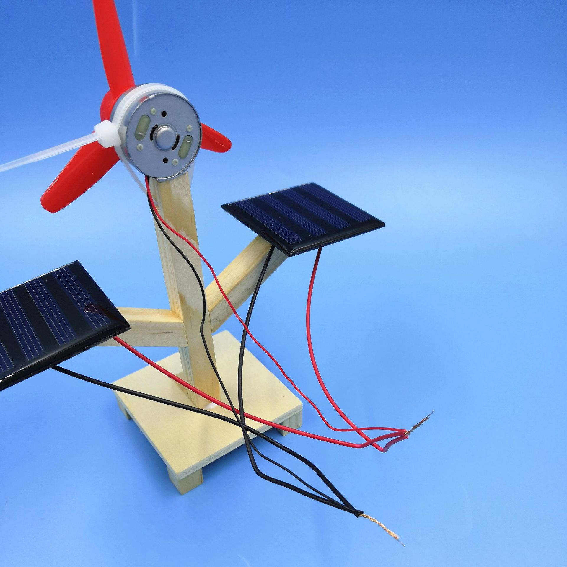 工厂直销科技小制作 自制太阳能风扇diy科普益智玩具来样定制代发