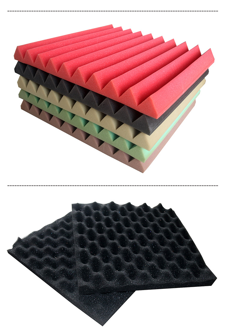 厂家供应ktv吸音隔音棉 琴房吸音消音棉 金字塔吸音棉