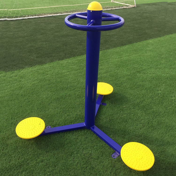 户外三位三人扭腰器小区公园广场健身器材老年人休闲运动健身路径