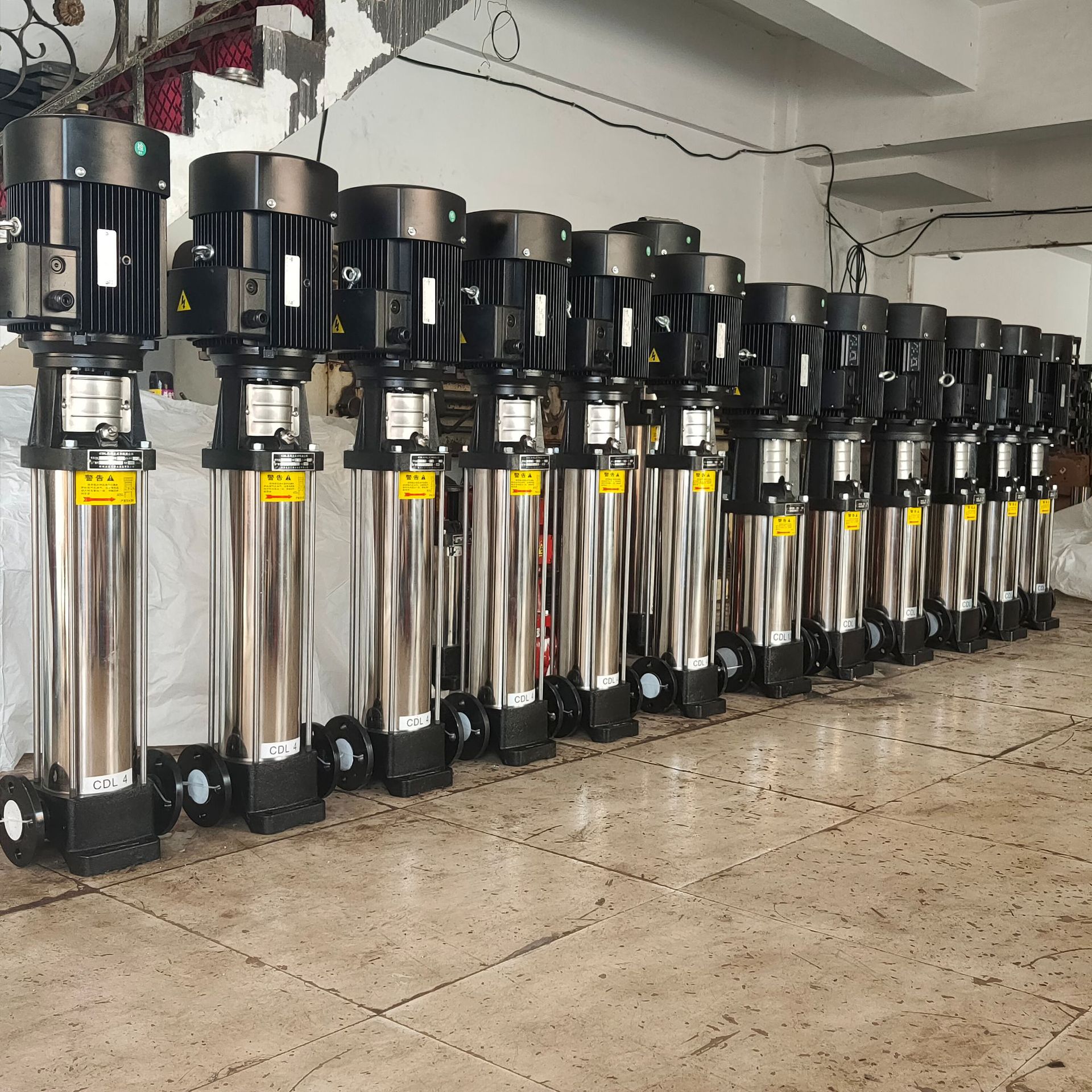 cdlf不锈钢水泵 立式不锈钢多级离心泵 热水管道循环泵-阿里巴巴