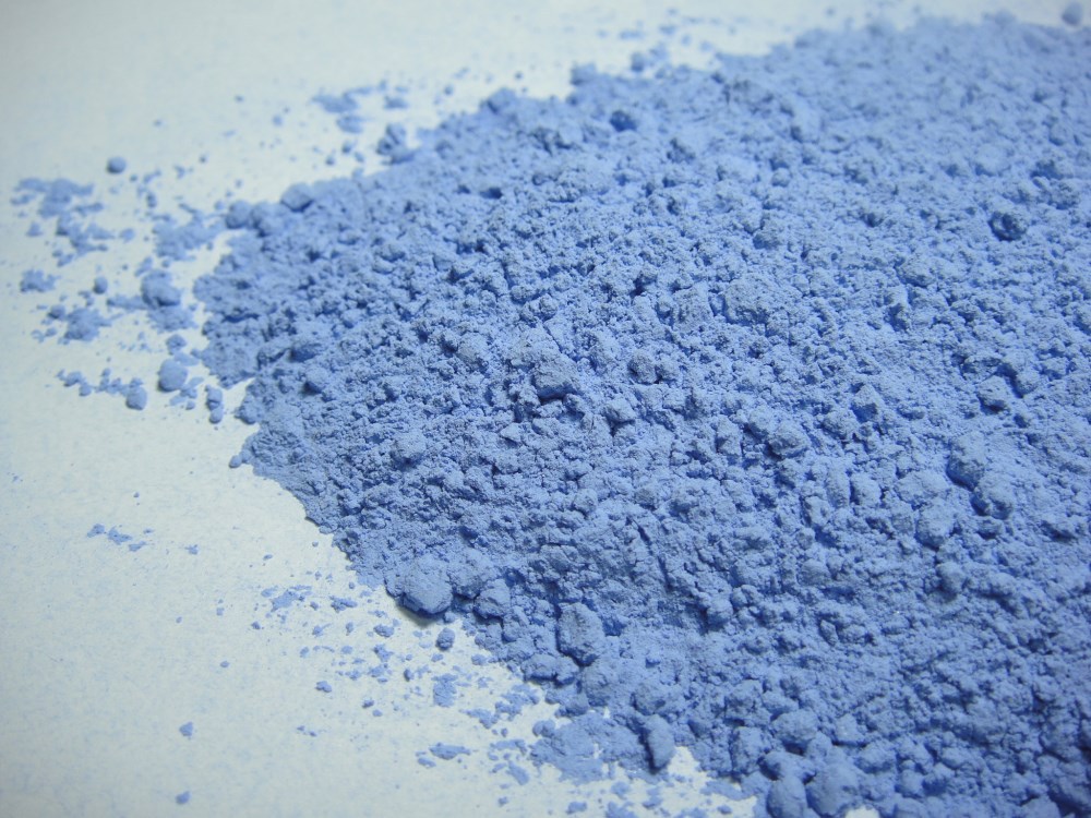 纯天然青金石粉 青金粉末群青颜料石青蓝色国画唐卡岩彩 公斤计价