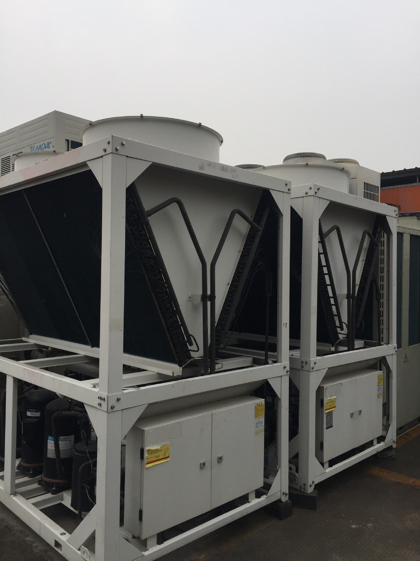 转让出售二手国祥空气源热泵热水机组60中央空调