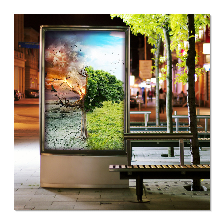 个性定制户外广告3d立体灯箱 防水耐热led宣传指路牌三维立体效果