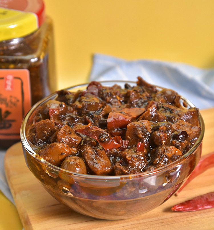 野珍 老友酱258gx2瓶 广西老友粉酸笋辣酱非铁鸟牌老友酱邕州老街