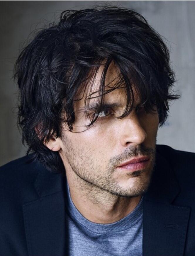 跨境货源男士假发 欧美时尚假发男短发蓬松化纤头套 厂家现货批发