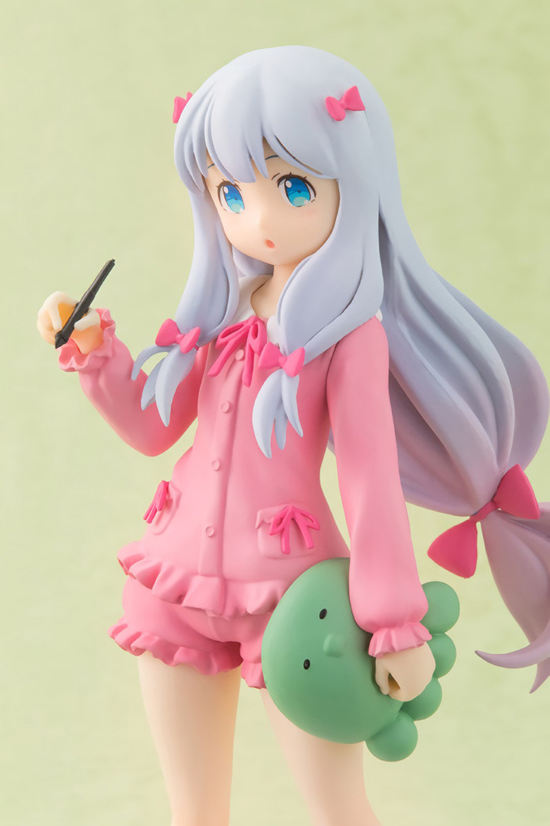 h漫画老师 埃罗芒阿老师 和泉纱雾睡衣家居服粉色 站姿 手办模型