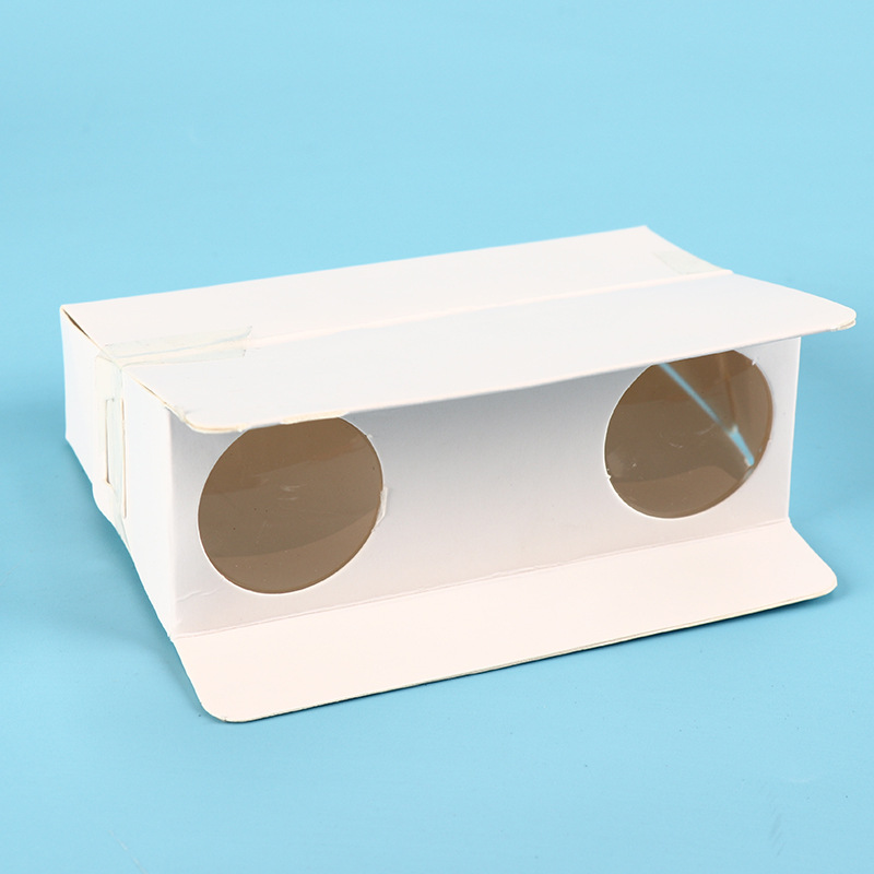 儿童科技小制作纸质双筒望远镜diy手工创意纸质望远镜实验教具