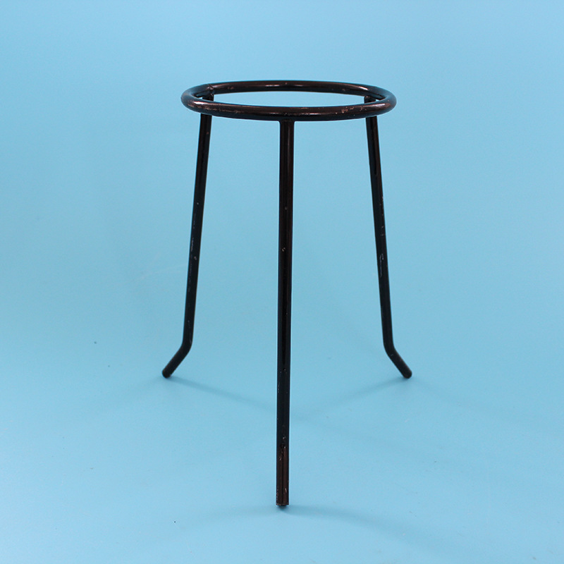 厂家供应三角架 铁质烤漆90mm 实验室烧杯架批发 种类多可定制