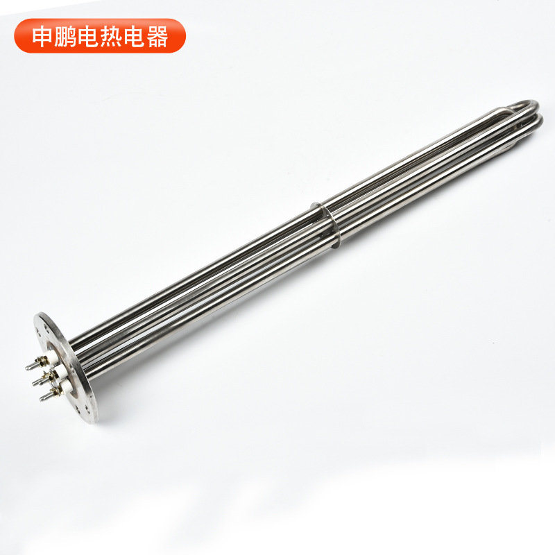 不锈钢加热管法兰电热管锅炉水箱加热管380v大功率加热