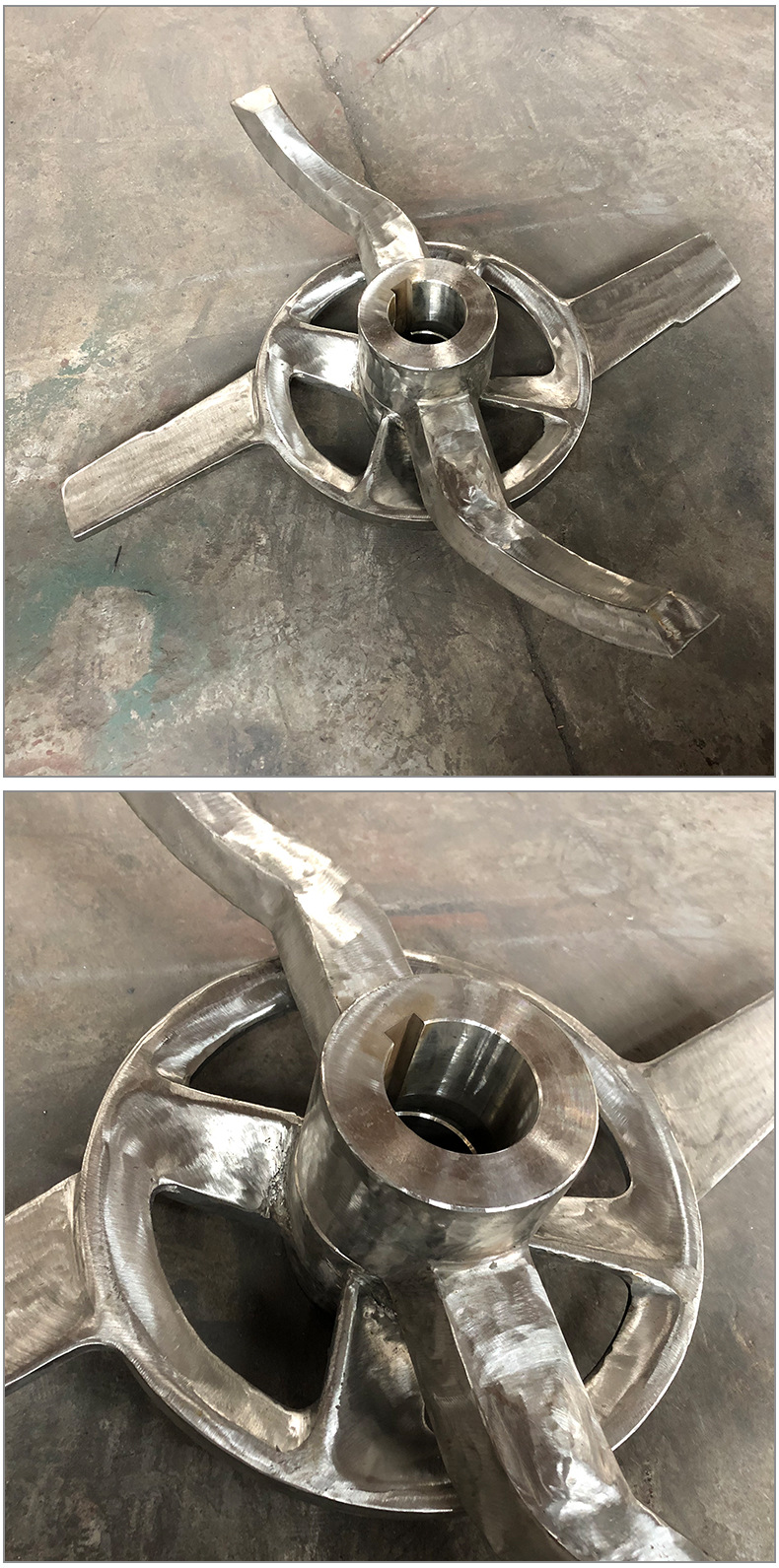 张家港塑机配件高速搅拌混合机桨叶 现货批发可定制