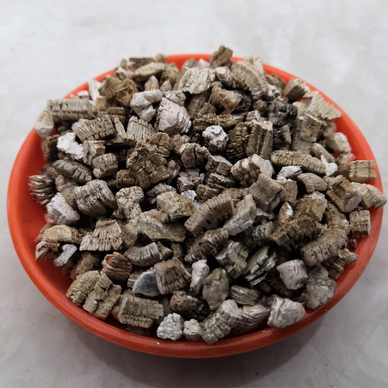 蛭石颗粒孵化用蛭石13mm膨胀蛭石珍珠岩