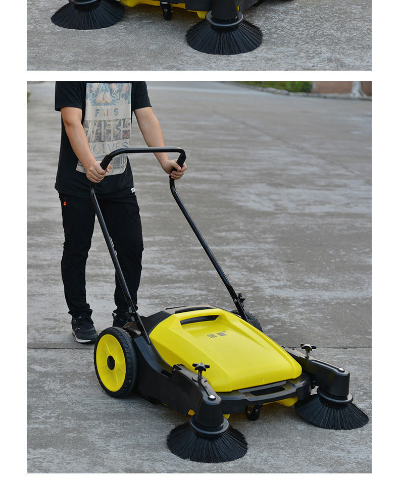 白云手推式扫地机无动力工业扫地车车间工厂仓库清扫粉尘吸尘器