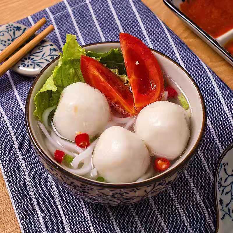 潮汕特产达濠鱼丸鱼蛋潮州汕头特产那哥鱼丸火锅食材丸子批发