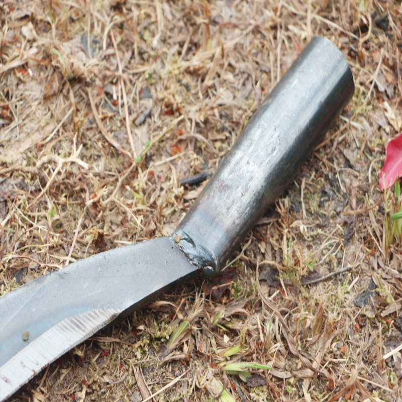 弯形锻打锰钢树皮刀刨皮刀树皮刮刀剥树皮削树皮去树皮木工工具
