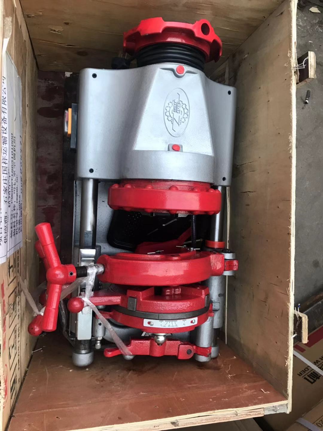 杭州德工电动套丝机 水管套扣机 2寸 3寸 4寸