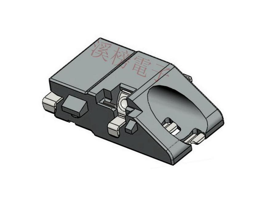 贴片耳机母座斜孔沉板 迷你耳机插孔沉板斜口 斜边贴片耳机插座