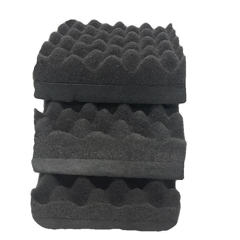 现货销售橡塑波峰棉 b1级阻燃吸音降噪橡塑鸡蛋棉 室内隔音鸡蛋棉