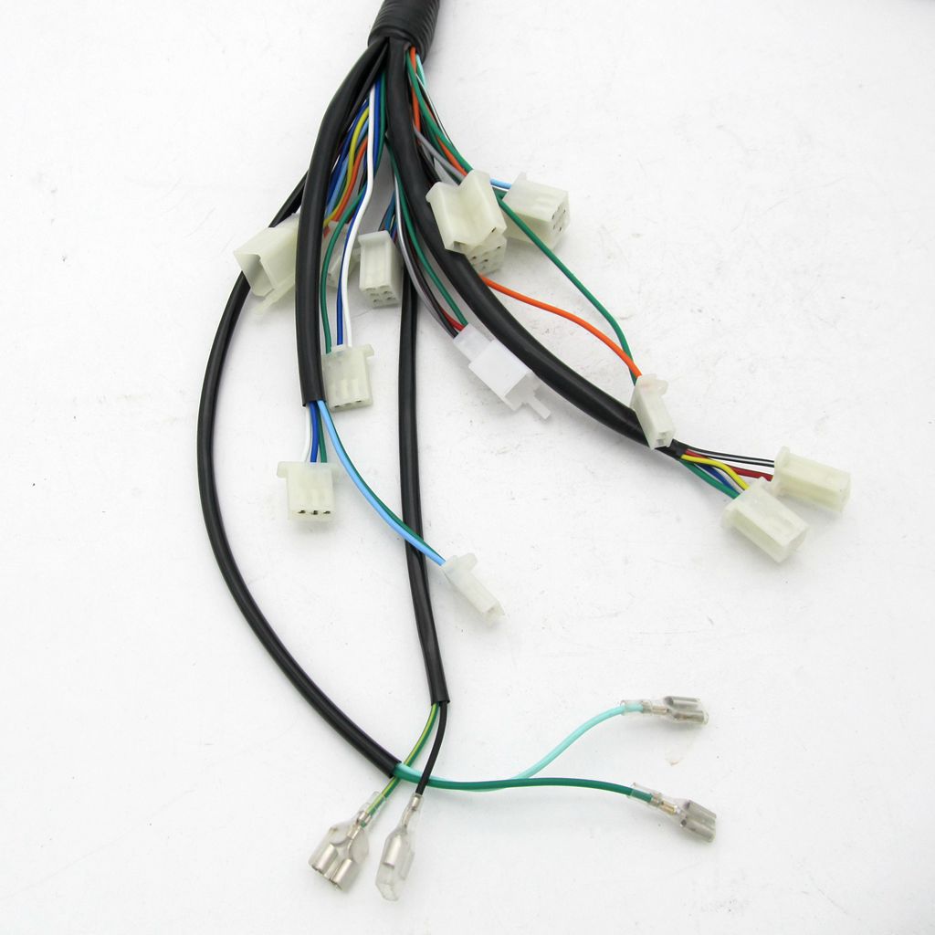 atv沙滩车总线150cc-200cc大恐龙倒三轮全车线路线束总成