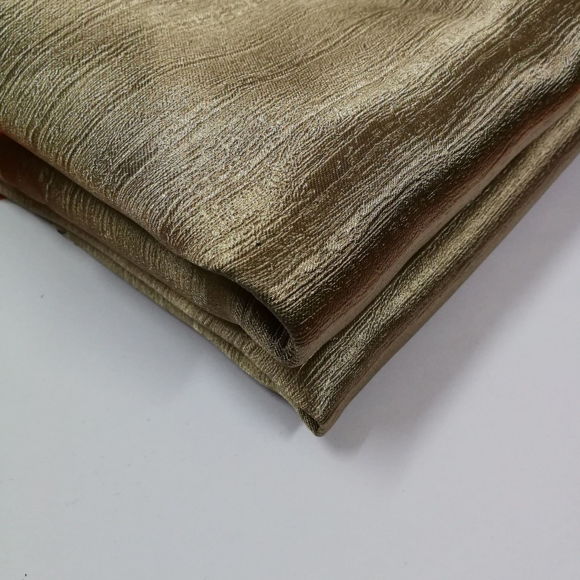 绍兴三立达防火涤纶阻燃遮光单面光压花布