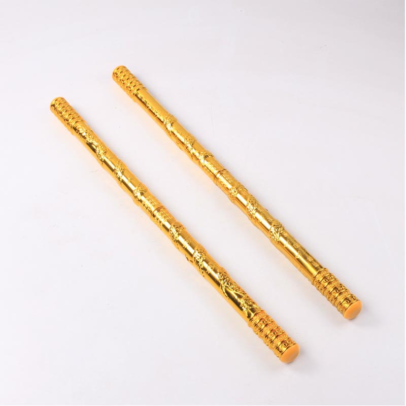 孙悟空金箍棒 可伸缩如意金箍棒镀金 景区庙会批发儿童玩具