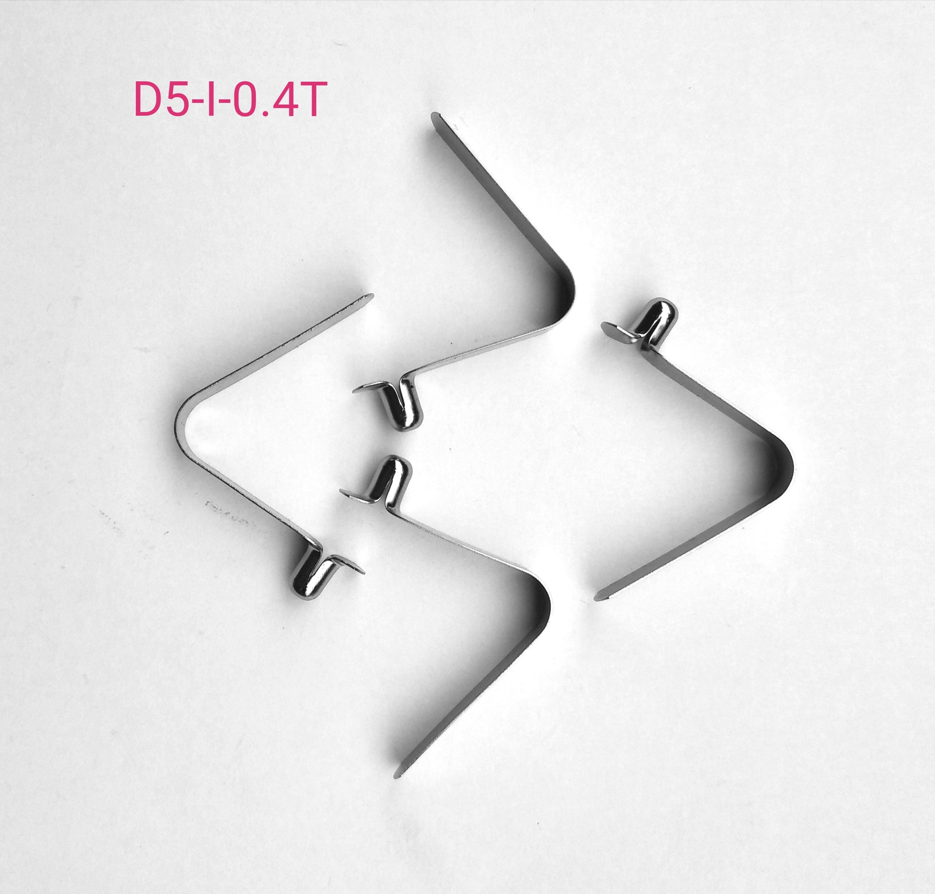 厂家自销直径5mm单弹珠管内定位弹片管卡v形弹片卡扣弹珠弹头弹扣