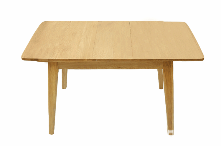 厂家供应拉伸跳台桌 白橡木简约创意跳台餐桌 定制批发实木伸缩桌